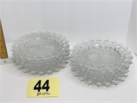 (12) Fostoria American Plates