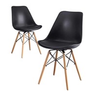 Eiffel Black Chair, 2-pack