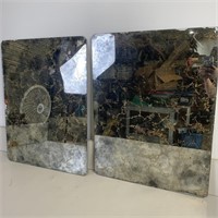 2- Crackle Mirrors