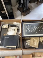 2 boxes of vintage photos