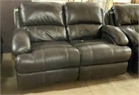 Electric leather loveseat, (1430, 1431 and 1432