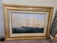 Sailboat Framed Art