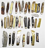 (30) Vintage Pocket Knives For Parts/Repair