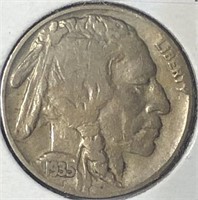 1935-S Buffalo Nickel F