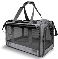 GAPZER Pet Carrier for Large Cats, Soft-Sided Cat