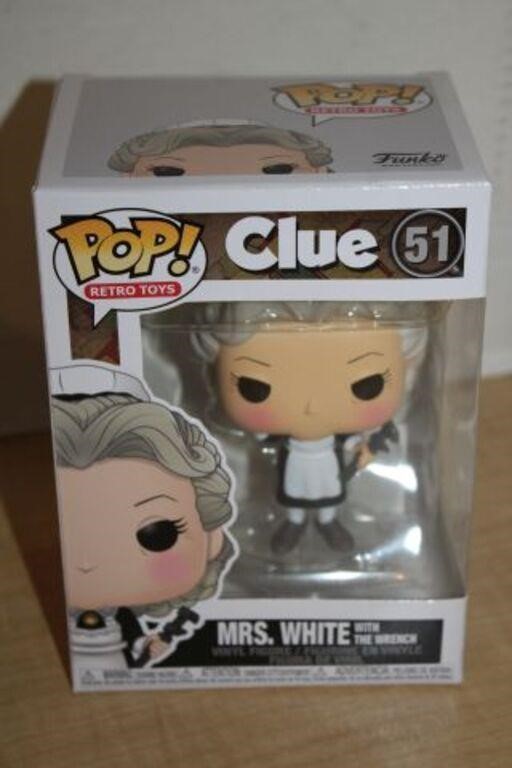 FUNKO POP CLUE " MRS. WHITE"