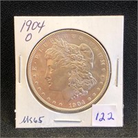 1904O Morgan Dollar