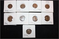 44 wheat pennies 1946