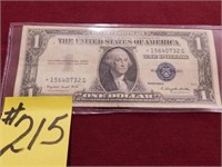 1935G Ser. $1 Silver Cert. w/Star (Good Condition)