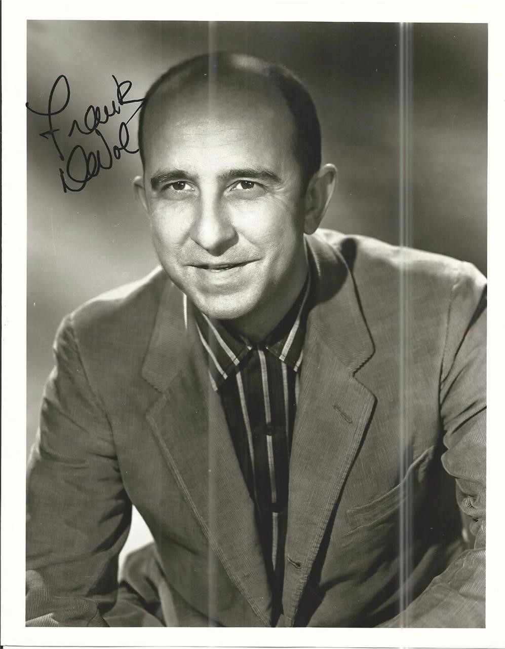 Frank De Vol Signed Photo