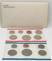 1980 Uncirculated U. S. Mint Coin Set