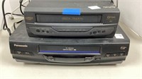 (2) untested VHS Players.