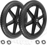 20x1.95" Flat Free Wheels Compatible With