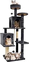 Tscomon 58 Inch Cat Tree Cat Tower For Indoor