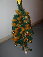 Green n Gold Christmas Tree with Packers