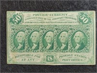 50c Postage Currency 1st Issue F-1312