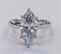 Sterling Silver & CZ Ring