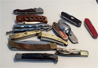 Big lot of assorted Pocket Knives