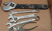 Wrenches, pliers