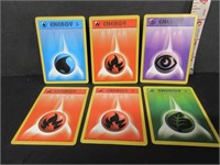 6-1999/2000 POKEMON ENERGY CARDS