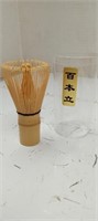 Bamboo tea whisk