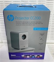 HP CC200 FHD LCD LED Projector with Roku...