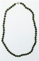 "Jade" Hand Knotted Beaded Necklace