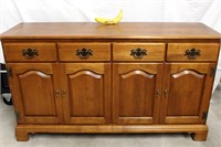 Ethan Allen Solid Wood Console