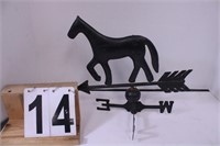 Tin Horse Weather Vane