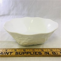 Vintage Milk Glass Bowl (7 1/2" Diameter)