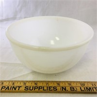 Fire King Milk Glass Salad Bowl (8" Diameter)
