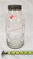 Antique Horlick's Maltes Milk 10" Jar