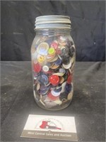 Jar of buttons