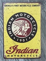 Indian Motorcycle Reproduction Sign