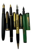 Vintage Fountain Pens- Parker, Sheaffer's, 14k Go