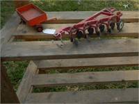 IH WAGON AND PLOW BOTH FOR ONE MONEY