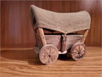 Decorative wooden covered wagon