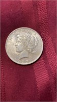 1923 SILVER PEACE DOLLAR