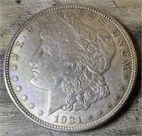 Morgan 1921 Silver Dollar 90% Silver Content!