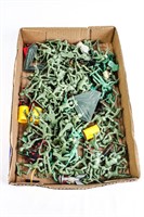 Flat of Army Men and Supplies