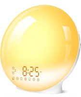 ($59) Wake Up Light, Sunrise Alarm Clock/Night