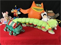 8 piece plush Childrens book characters including