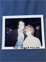 Autograph, Merle Haggard photo