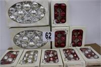 (10) Boxes of Christmas Ornaments