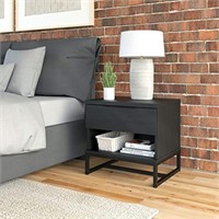 Boyd Sleep Catania Nightstand, Black