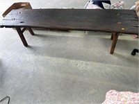 Primitive Bench, Approx 74in L