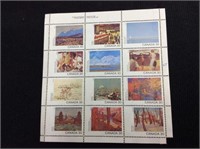 1982 Canada Day Mnh Sheet