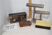 Antique Boxes & Jewelry Stand