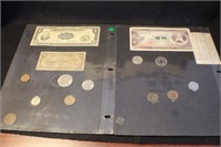 Two Pages of Foreign Coin's