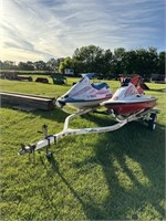 Double Jetski Trailer